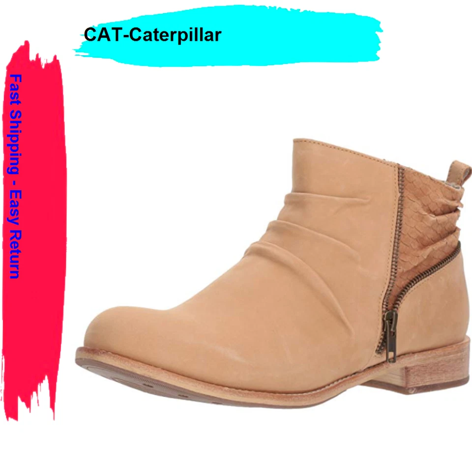 Cat-caterpillar Kiley Fashion Ankle Bootie Boot Tan 5.5 M