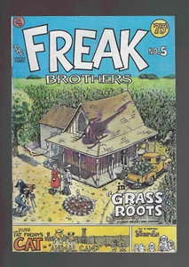 The Fabulous Furry Freak Brothers in "Grass Roots" (No. 5, 1977 First Printing) - Picture 1 of 8
