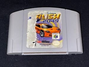 San Francisco Rush 2049 (Nintendo 64, 2000) Cleaned / Tested / Authentic N64