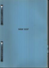Honda MBX125F (84-85) Factory Shop Manual Repair Book MBX 125 F JC10 ATAC EN11