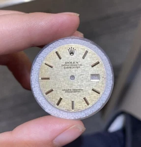 Authentic Rolex Rare Champagne Dial for 36mm Mens Datejust - Picture 1 of 4