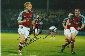FOTO 10 DE JOSH WRIGHT FIRMADA A MANO SCUNTHORPE UNITED 6X4. - Imagen 1 de 1