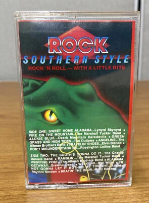RARE 1984 ROCK SOUTHERN STYLE TAPE LYNYRD SKYNYRD ALLMAN BROTHERS GRATEFUL DEAD - Image 1 of 4