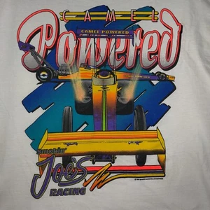 1994 Smokin Joes Racing Camel Top Fuel Nitro Drag Racing 2 Stitch Shirt 2XL NOS - Picture 1 of 9