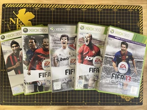 Microsoft XBOX 360 FIFA Game Lot of 5 FIFA 09 10 11 12 13 Asia English NTSC-J - Picture 1 of 11