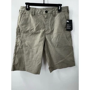 Hurley Regular Fit Nike Dri-FIT Breathe 21" Golf Chino Shorts Size 30 Tan - Picture 1 of 7