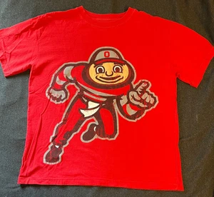 Vintage Ohio State Buckeyes Varsity Brutus Red T-Shirt Men’s Large NCAA Y2k - Picture 1 of 2