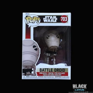 CAJA DAÑADA Funko Pop! Star Wars Battle Droid Phantom Menace 2024 EN STOCK 703 - Imagen 1 de 8
