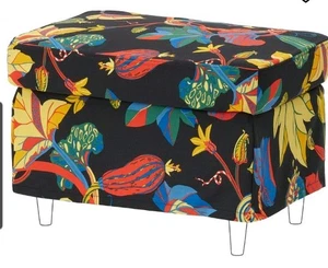 IKEA Bezug Strandmon Hocker stigsbo Bunt NEU OVP Hockerbezug schwarz Bunt - Bild 1 von 1