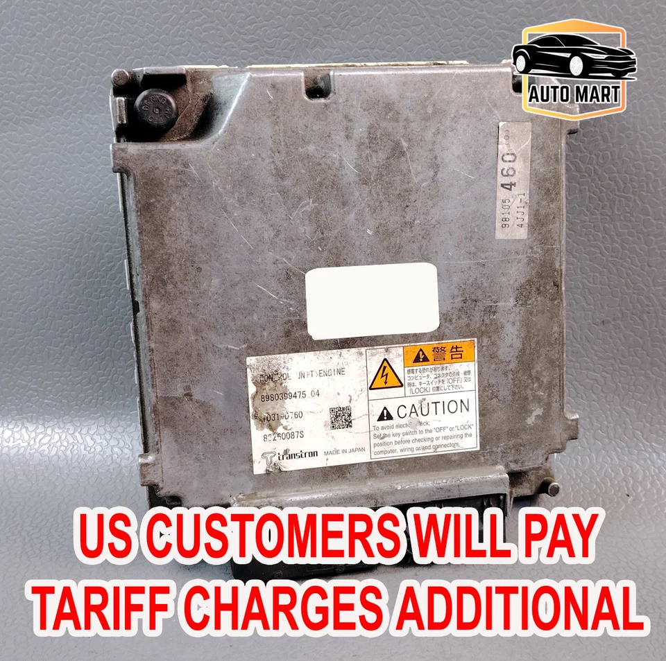 ISUZU ELF NJS 4J1 T 3.0 ECD TRANSTRON УПРАВЛЕНИЯ ДВИГАТЕЛЕМ MOUDLE ECU ECM 8980399475 - Изображение 1 из 4