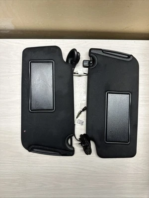 2014 -2023 CHRYSLER 200 LEFT,RIGHT WINDSHIELD SUNVISOR OEM 05108114AA BLACK_X9 Foto 1 de 3