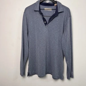 Tommy Bahama Men’s Blue Quarter Button Pullover Size X-Large - Picture 1 of 7