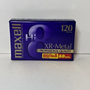 MAXELL P6-120 XRM Hi 8 120 min Video Cassette XR-METAL **Sealed New** - Picture 1 of 4