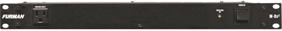 Furman M-8X2 Merit Series 8 Outlet Power Conditioner and Surge Protector RFI/EMI - Image 1 of 1