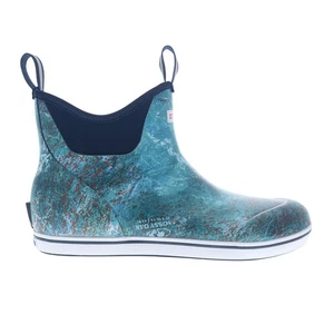 Xtratuf Mossy Oak Deck Waterproof 6" XMABMOKF Mens Blue Synthetic Fishing Boots7 - Picture 1 of 8