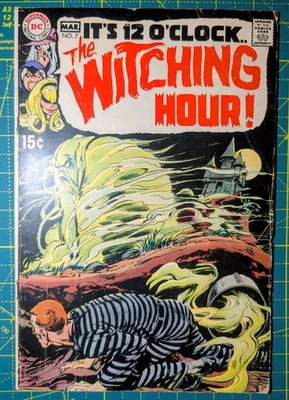 The Witching Hour #7 1970 DC Bronze Age Horror Neal Adams Cover 4.0ish - Image 1 of 4
