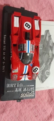 Solido Retro Le Mans FERRARI 512-M N°6 1971  1:43 Edition - Photo 1/3