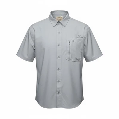 GILLZ Fishing/Angler Short Sleeve Shirt Mens L Casual Outdoor Lightweight Quick - Image 1 of 4