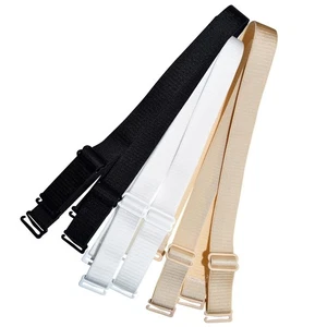 DoHope Fascia Larghezza 18mm Spalla Reggiseno Elastico Regolabile Nero Bianco Bei... - Foto 1 di 8