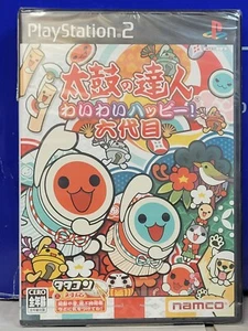 Taiko no Tatsujin: Wai Wai Happy Muyome (2005) New Factory Sealed Japan PS2 - Picture 1 of 2