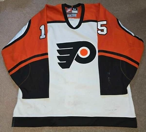 Maglia Richard Park Philadelphia Flyers 98/99 indossata dal gioco Andrei Kovalenko - Foto 1 di 12