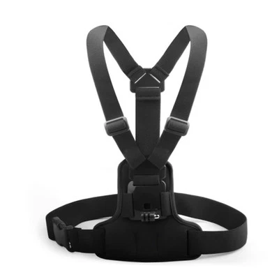 Adjustable Elastic Body Chest Harness Strap Sport Belt Mount for Gopro Cameras - Image 1 of 4