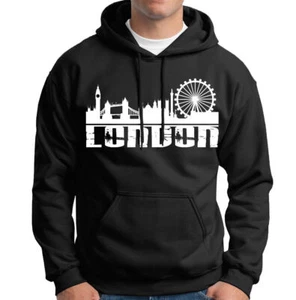 London Skyline England UK Tower Souvenir Unisex Mens Womens Hoody 3#TA-51 lot - Picture 1 of 3