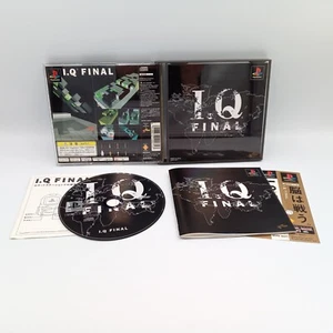 I.Q Intelligent Cube Final PS1 Playstation 1 Japanese With Spine Complete - Picture 1 of 5