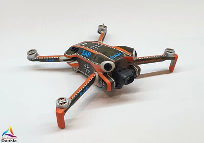 DJI MINI 4 PRO - SKIN - DESIGN: SAR + 10x Akkufol. - Bild 1 von 4