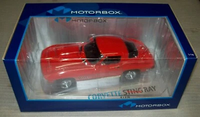 Exoto Motorbox 1967 Corvette Stingray Custom Orange Dragster 1/18 New Unopened - Image 1 of 4