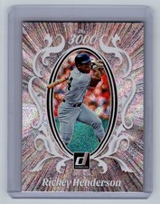 2023 Donruss Mr. 3000 Rapture #M3K-1 Rickey Henderson