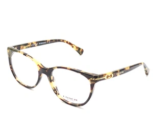 Coach Betty HC6056 5093 Round Dark Vintage Tortoise Womens Eyeglasses 51mm - Picture 1 of 6