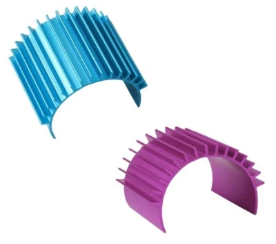 Upgrade Aluminium Motor Kühlkörper Fin RC Modellauto 370 380 2440 - UK Lager - Bild 1 von 4