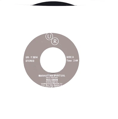 Reg Owen:  Manhattan Spiritual / Terry Black: Baby's Gone "Canada" 45 RPM 5950 - Image 1 of 3