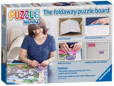 NEU Ravensburger Puzzle Board tragbar faltbar Zubehör Aufbewahrung 500-100