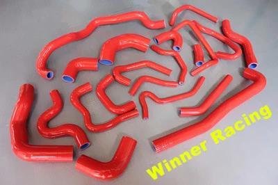 Silicone Hose Fit VW Golf MK4 VR6 R32 3.2l BFH/BML 24V 2002-2005 RED - Image 1 of 4