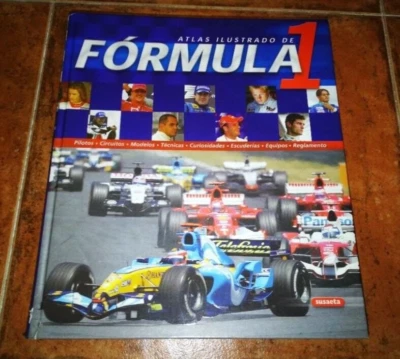 ATLAS ILUSTRADO DE FORMULA 1 LIBRO SUSAETA ISBN 84-305-5400-9 - Imagen 1 de 4