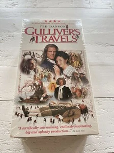 Gulliver’s Travels (1996) VHS 2 Tape Set Ted Danson Brand New Factory Sealed - Picture 1 of 6