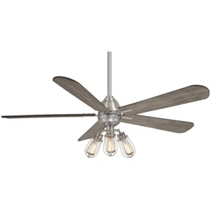 Minka Aire Alva 56" LED Ceiling Fan, Brushed Nickel - F852L-BN - Picture 1 of 1