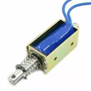 ZYE1-0530 DC 12V 1A 10mm Stroke Push Pull Type Open Frame Solenoid - Picture 1 of 1