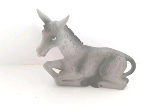 Figura De Colección Fontanini Depose, Resina 5" Burro Colocado #33, Marca Araña, Italia - Imagen 1 de 6
