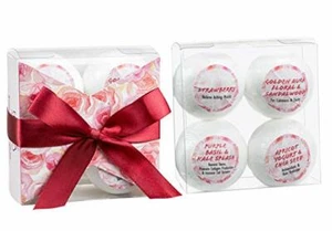 Freida And Joe Aromaterapia Romántica Sensuosa 4 Piezas FRESA Baño Bomba Set N - Imagen 1 de 12