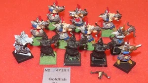 Games Workshop Warhammer Dunkelelfen Elfenkrieger mit Armbrüsten Metallbrüste x12 - Bild 1 von 13