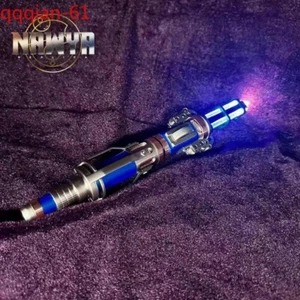 Replica Doctor Who 12th Doctor Blue Sonic Screwdriver LED Lights Sounds Cosplay - Picture 1 of 12