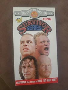 wwf SURVIVOR SERIES 1996 vhs COLISEUM VIDEO wrestling - Picture 1 of 2