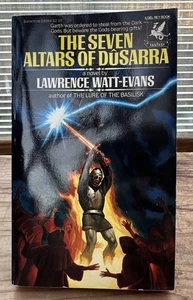 The Seven Altars of Dûsarra Lawrence Watt-Evans 1981 Del Rey First Edition PB - Picture 1 of 7