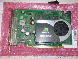 Nvidia Quadro FX570 180-10588-0002-A01 Video Card 256MB PCIe 2*DVI - Picture 1 of 5