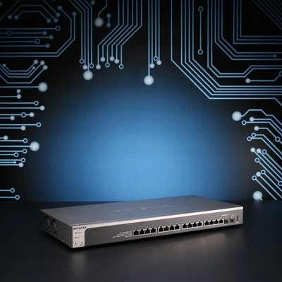 Netgear XS716T // Smart Managed Pro Switch // 16x 10G RJ-45, 2x 10G SFP+ - Image 1 of 4