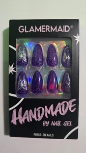Glamermaid Handmade Press-On Nails 24psc In Pack NEW - Picture 1 of 1
