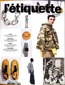MAGAZINE L'ETIQUETTE L'ÉTIQUETTE HOMME PRINTEMPS ETE 2025 NEUF - Bild 1 von 3